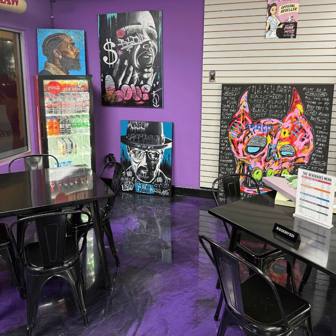 Inside Gulf Coast Smoke Shop, Bonita Springs, Florida