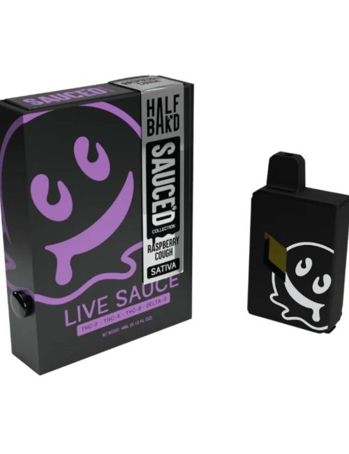 Half Bak'd Sauced 4G Raspberry Cough