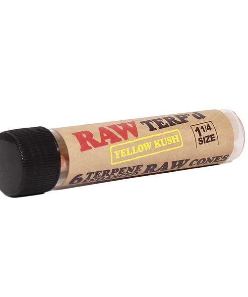RAW Classic Terped Cones 1.25 Yellow Kush