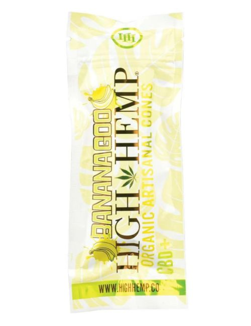 High Hemp Organic Cones Banangoo 2pk