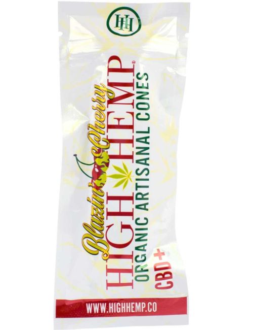 High Hemp Organic Cones Blazin Cherry 2pk