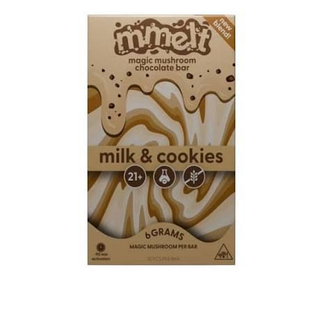MMELT Mushroom Bar Milk & Cookies