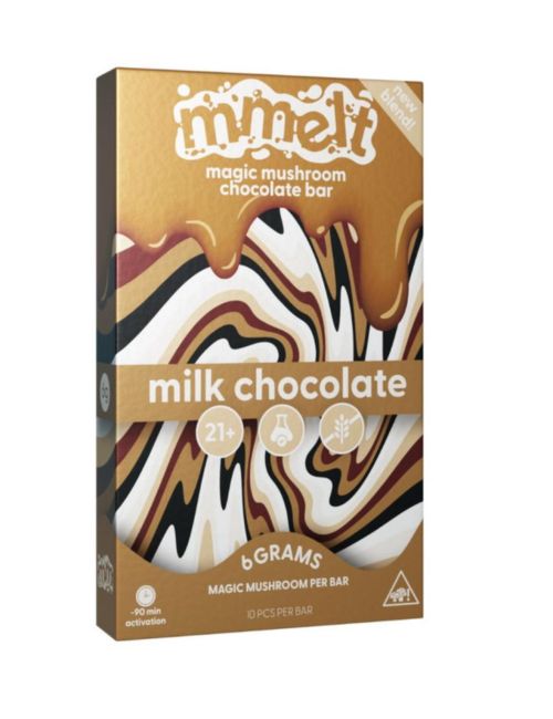 MMELT Mushroom Bar Milk Chocolate