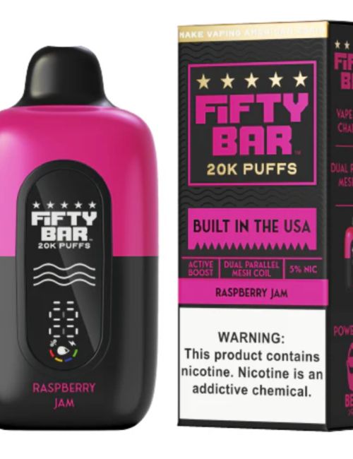 Fifty Bar 20K Raspberry Jam