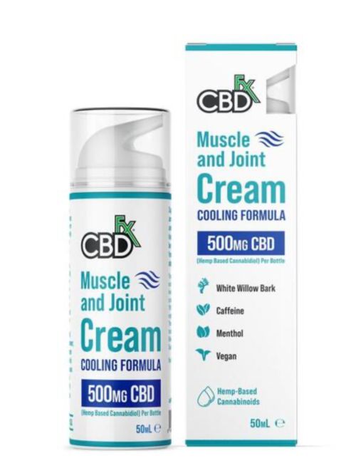CBDFX Muscle & Joint Cream 500mg