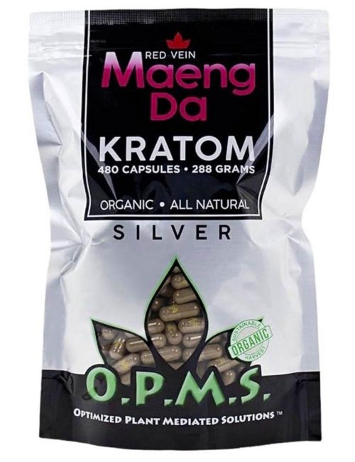 OPMS Silver Red Maeng Da Caps 480ct