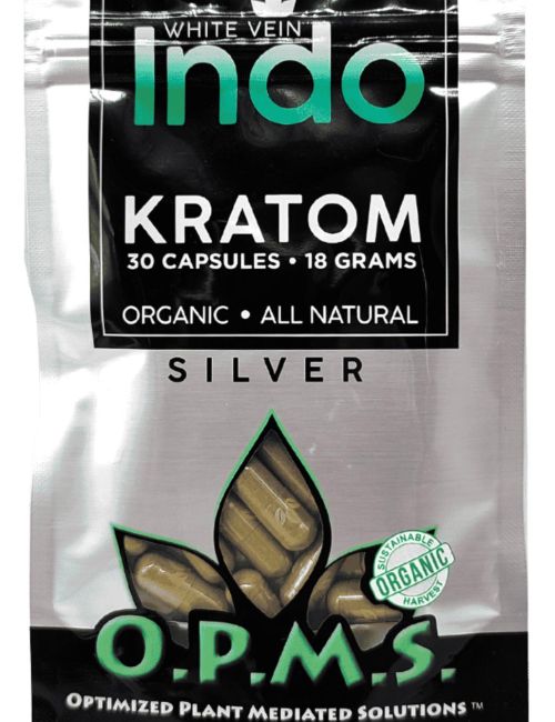 OPMS Silver White Indo Caps 30ct