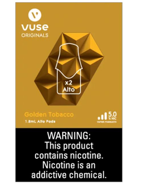 VUSE Pods Golden Tobacco 5% 2pk