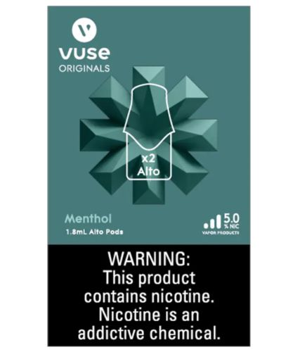 VUSE Pods Menthol 5% 2pk