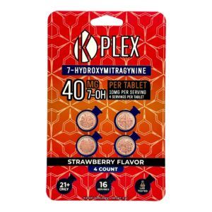 K Plex 40mg Strawberry 4ct