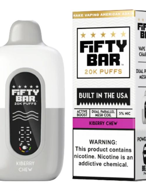 Fifty Bar 20k Kiberry Chew