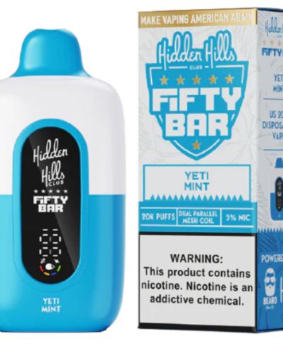 Fifty Bar 20k Yeti Mint