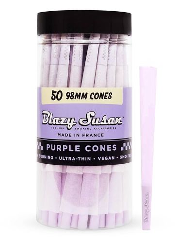 Blazy Susan Purple Cones 98mm 50ct
