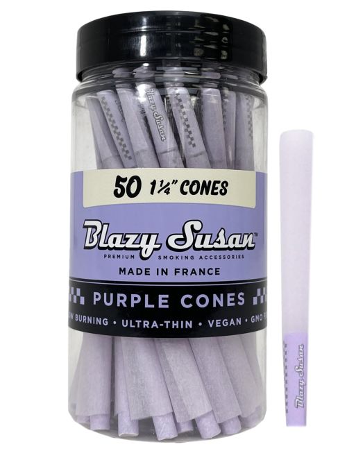 Blazy Susan Purple Cones 1.25 50ct