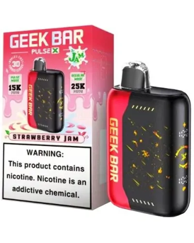 Geek Bar Pulse X 25000 Strawberry Jam
