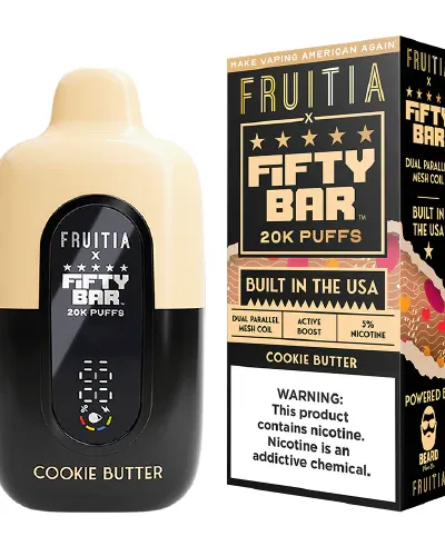 Fifty Bar 20k Cookie Butter