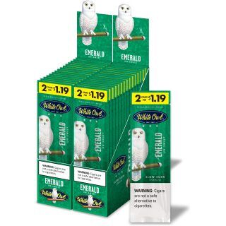 White Owl Emerald 2pk