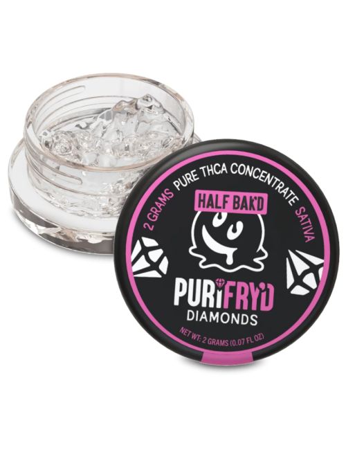 Half Bak'd Purifryd Diamonds Strawberry Cough