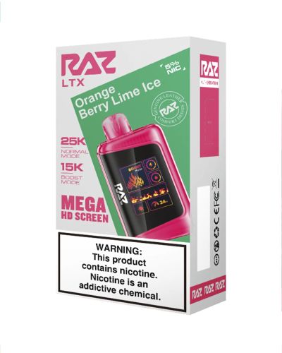 RAZ LTX25000 Orange Berry Lime Ice