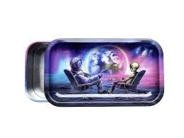 VSyndicate Storage Tin & Tray Blunt Orbit