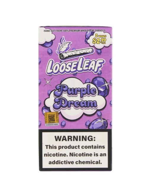 Loose Leaf 2pk Purple Dream