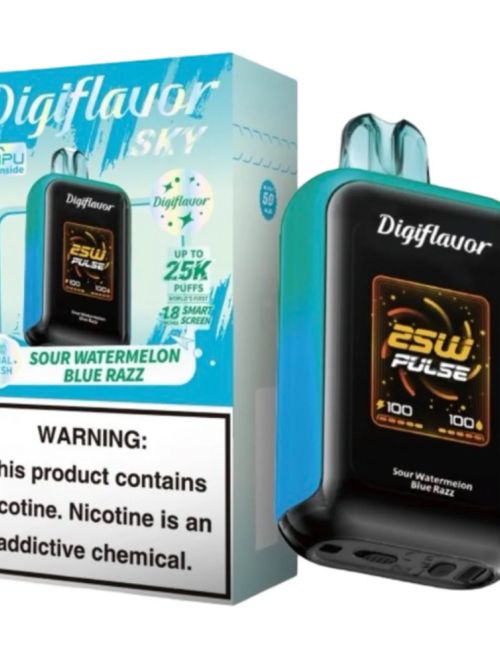 DigiFlavor 25k Sour Watermelon Blue Razz