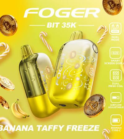 FOGER 35K Banana Taffy Freeze