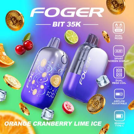 FOGER 35K Orange Cranberry Lime Ice