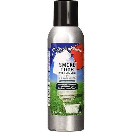 Smoke Odor Spray Clothesline