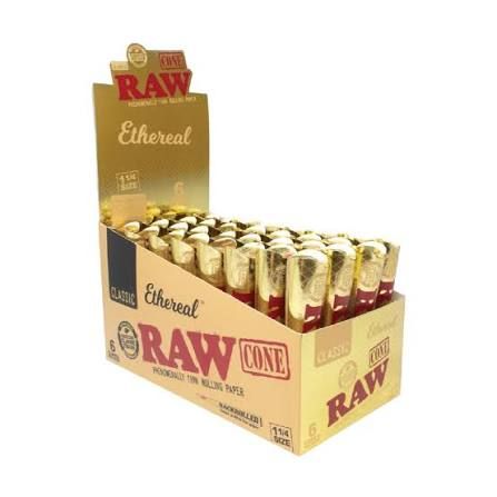 Raw Classic Cone Ethereal 1.25 6pk