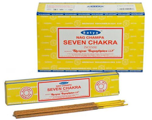 Satya Seven Chakra Incense