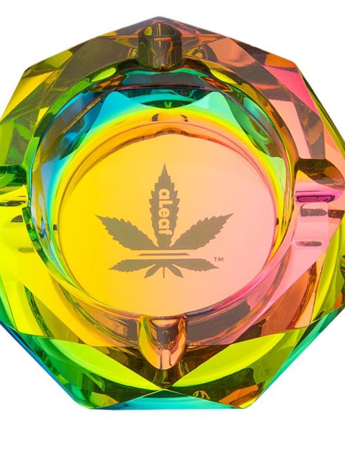 aLeaf Diamond Glass Ashtray