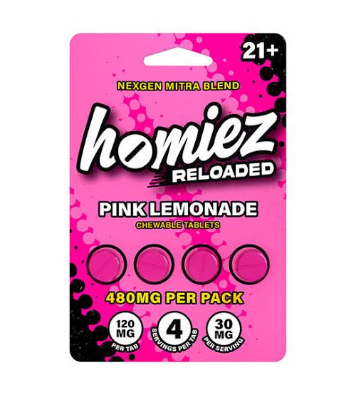 Homiez Reloaded 4pk Pink Lemonade