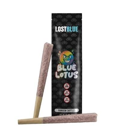 Lost Blue 2ct Preroll Rainbow Skittles