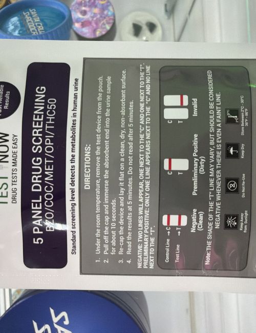 Test Now 5 Panel Drug Test