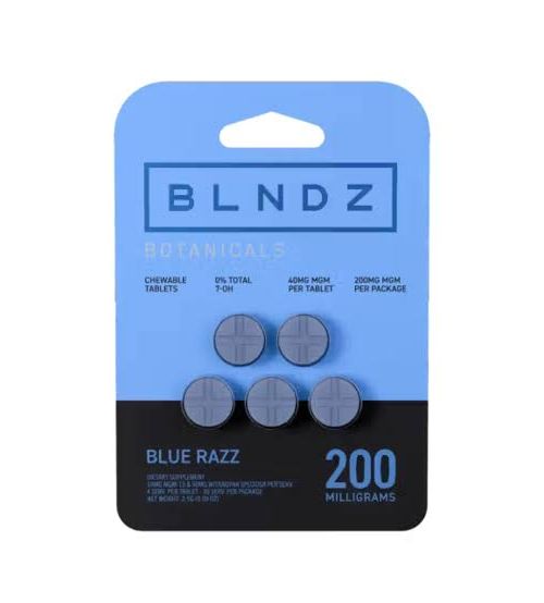BLNDZ MGM 5ct Blue Razz