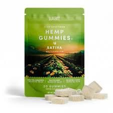 Habit D9 Gummies 400mg Watermelon 20ct