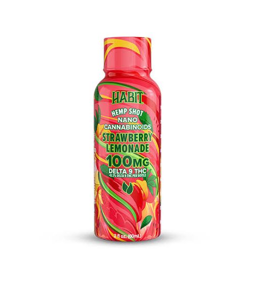 Habit D9 Shot 100mg Strawberry Lemonade 