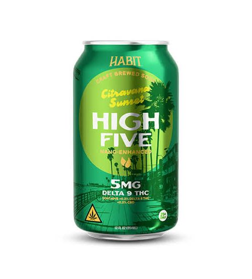 Habit D9 High Five Soda 5mg Citravana Sunset