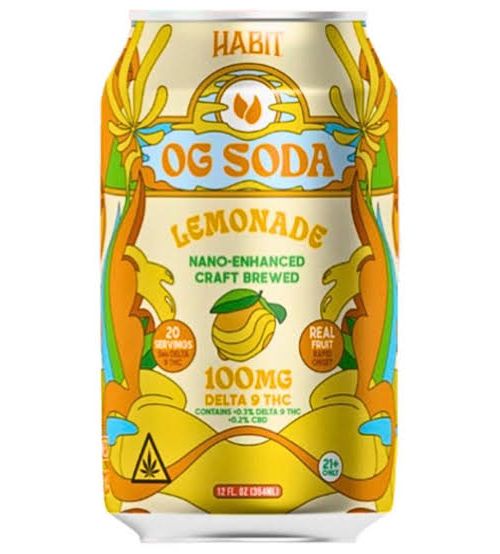 Habit D9 OG Soda 100mg Lemonade