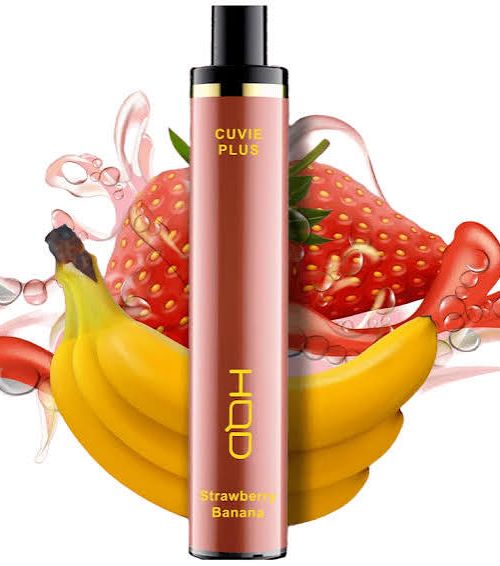 HQD CUVIE PLUS 1200 Strawberry Banana