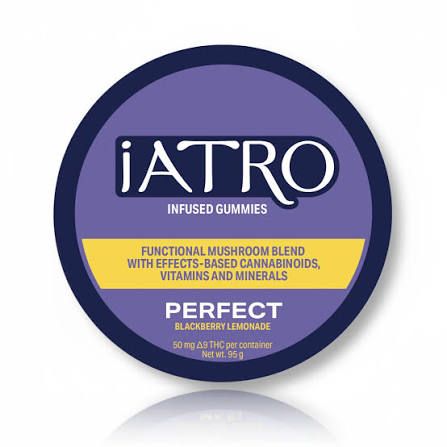 iATRO D9 Perfect Gummies Blackberry Lemonade