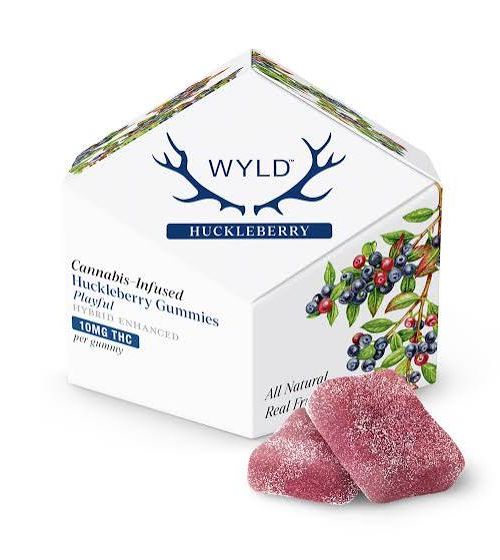WYLD 10mg Playful Gummies Huckleberry 10ct