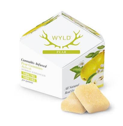 WYLD 10mg Refresh Gummies Pear 10ct