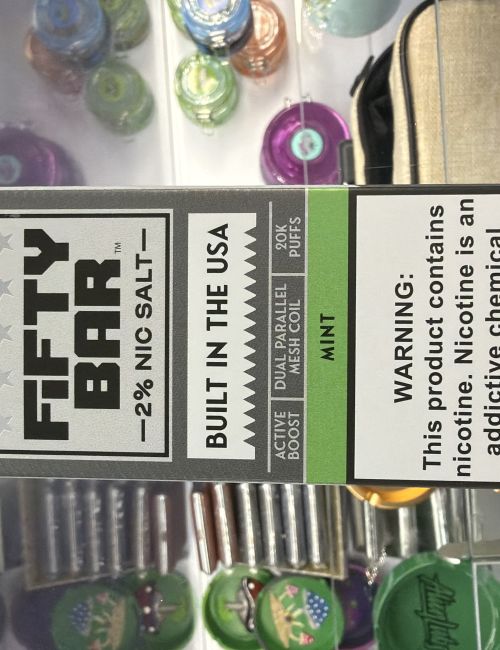 Fifty Bar 20k 2% NICOTINE Mint