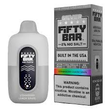 Fifty Bar 20k 2% NICOTINE Strawberry Lemon Grape