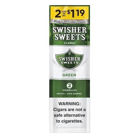 Swisher Sweets Green 2pk