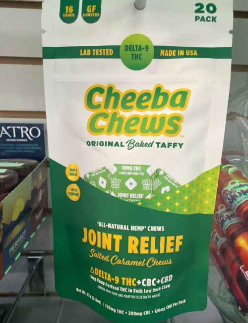 Cheeba Chews Joint Relief Taffy 20ct