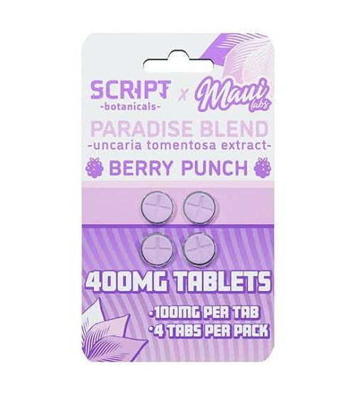 Script Berry Punch 4ct
