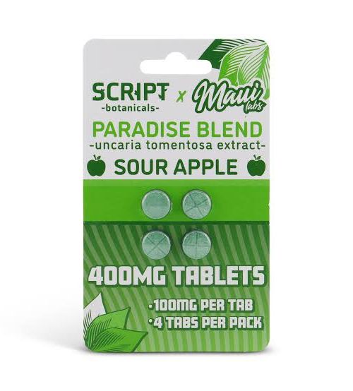 Script Sour Apple 4ct